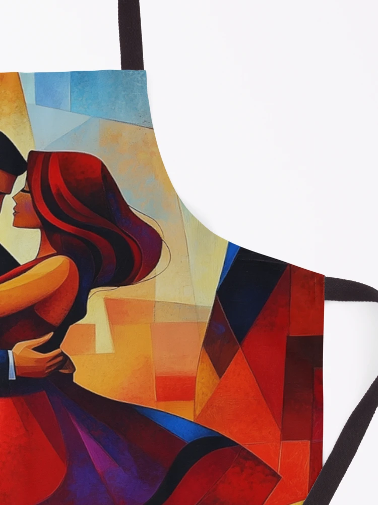 Thumbnail 3 of 6, Apron, Abstract Couple Dancing designed and sold by Rtymer.