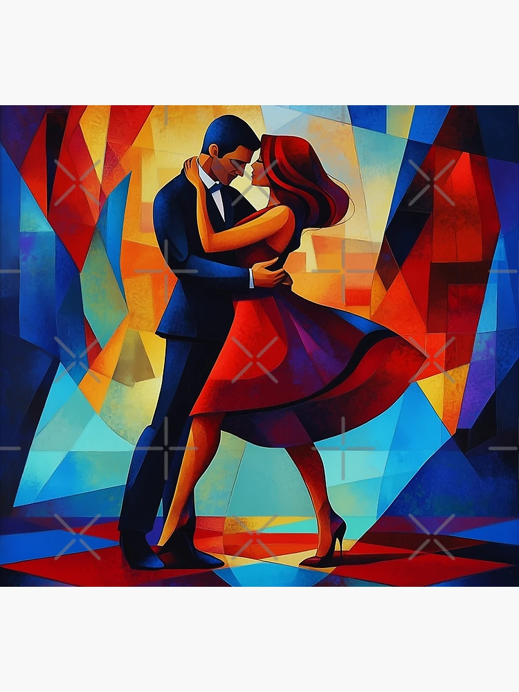 Thumbnail 5 of 5, Socks, Abstract Couple Dancing designed and sold by Rtymer.