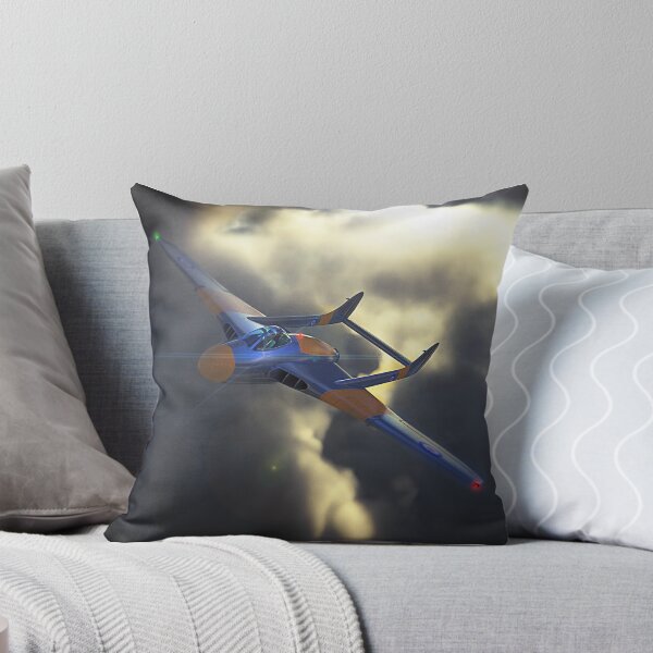 Item preview, de haviiland Vampire breaking through the clouds at dusk designed and sold by MarkSeb.