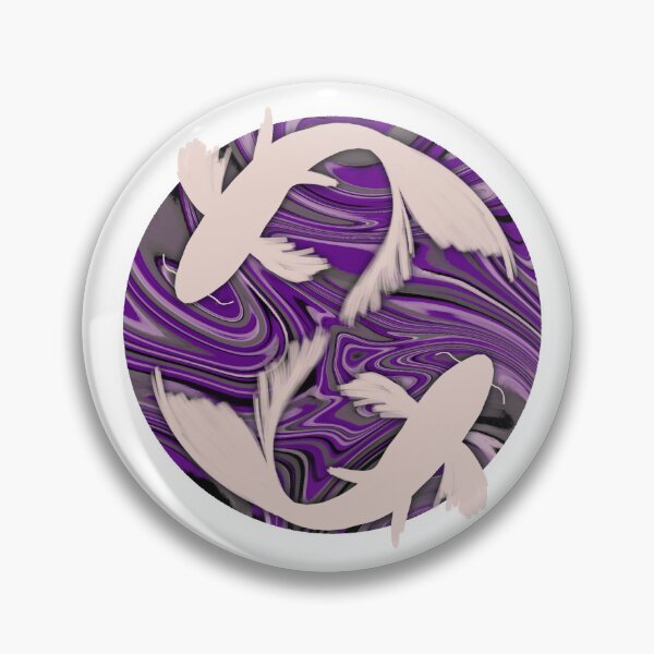 Item preview, Pride Koi: Asexual Flag Discrete designed and sold by cetfish.