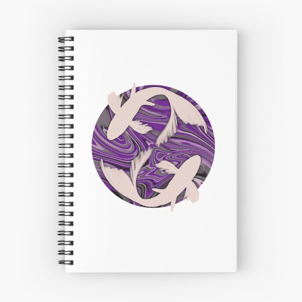 Item preview, Pride Koi: Asexual Flag Discrete designed and sold by cetfish.