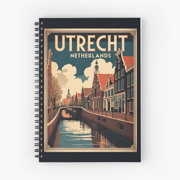 Item preview, A Vintage Illustration of Utrecht - Netherlands  designed and sold by GoodOldVintage.