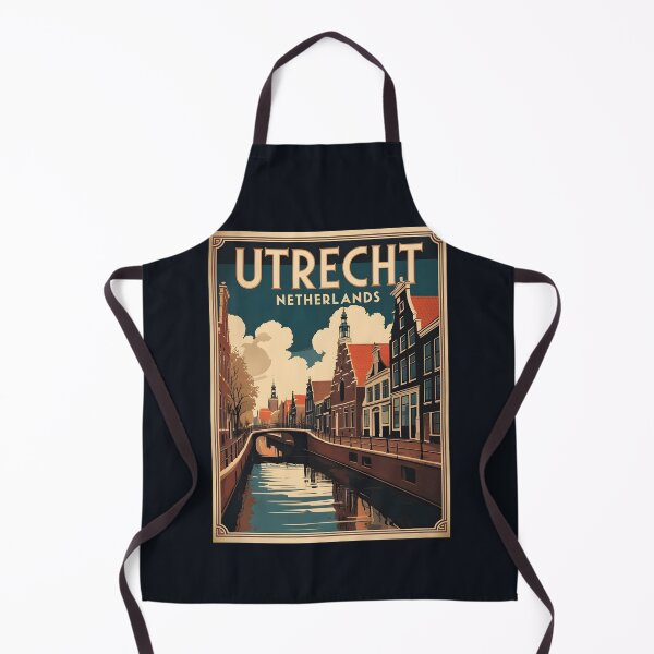 Item preview, A Vintage Illustration of Utrecht - Netherlands designed and sold by GoodOldVintage.