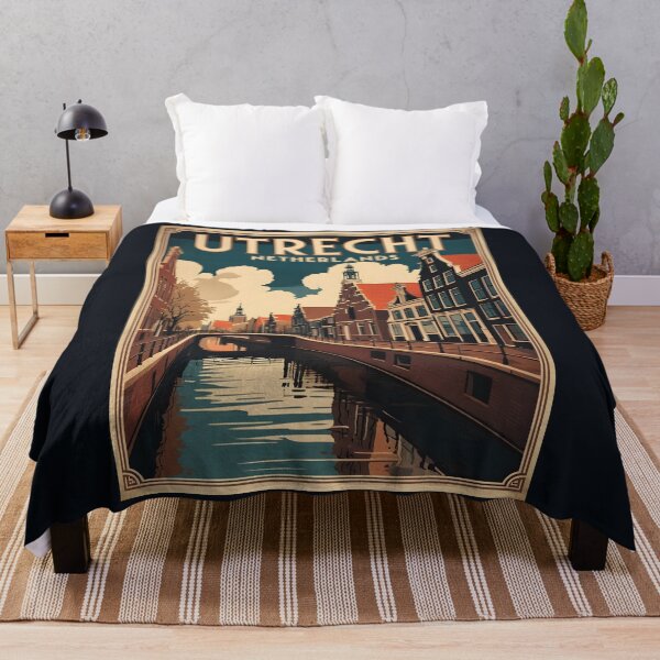 Item preview, A Vintage Illustration of Utrecht - Netherlands  designed and sold by GoodOldVintage.