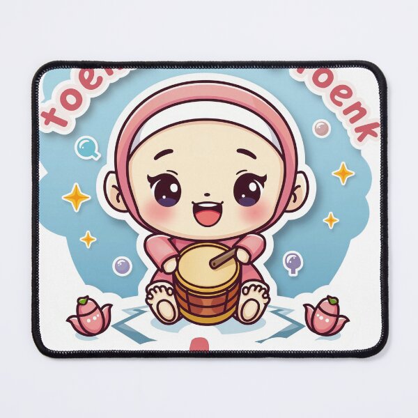 Item preview, Toenk Toenk Toenk Sahur Op! – Cute Wake-Up Call Ramadan Design designed and sold by MangaVixens.