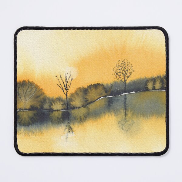 Item preview, Dramatic Sunset Loose Landscape designed and sold by The Elderberry Blossom.