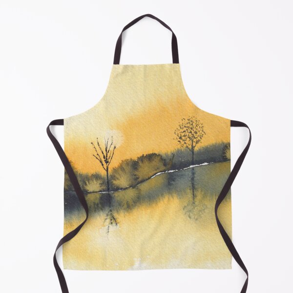 Item preview, Dramatic Sunset Loose Landscape designed and sold by The Elderberry Blossom.