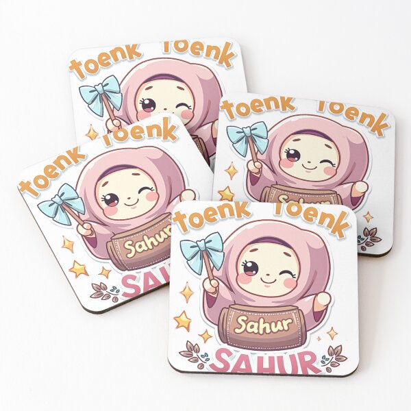 Item preview, Toenk Toenk Toenk Sahur Op! – Cute Wake-Up Call Ramadan Design designed and sold by MangaVixens.