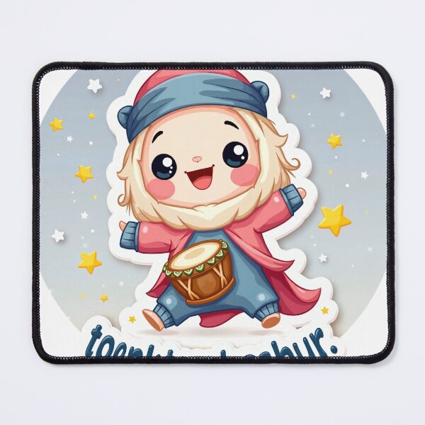 Item preview, Toenk Toenk Toenk Sahur Op! – Cute Wake-Up Call Ramadan Design designed and sold by MangaVixens.