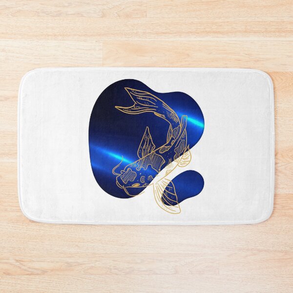 Item preview, "Blue Flow Koi" – Serenity in Motion designed and sold by Armagan Design.