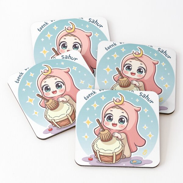 Item preview, Toenk Toenk Toenk Sahur Op! – Cute Wake-Up Call Ramadan Design designed and sold by MangaVixens.