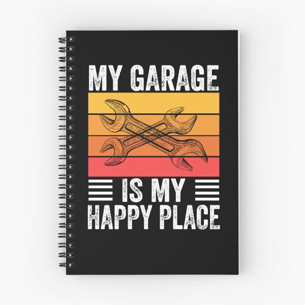 Item preview, My Garage is my Happy Place - Mechanic designed and sold by HappyArts90.
