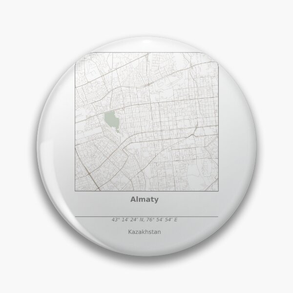 Item preview, Topography of Almaty designed and sold by JohnnysHeath.