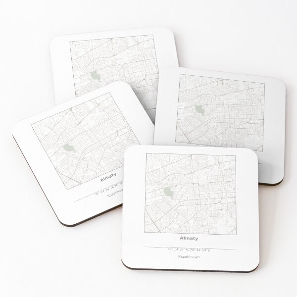 Item preview, Topography of Almaty designed and sold by JohnnysHeath.