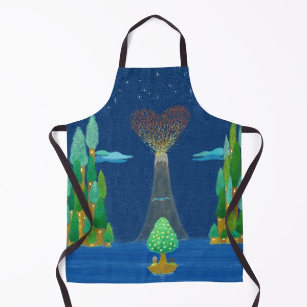 Item preview, Three friends travelling towards twin tree village islands designed and sold by greenPQBstudio.