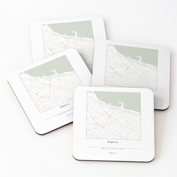 Item preview, Topography of Algiers designed and sold by JohnnysHeath.