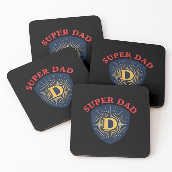 Item preview, Super Dad Shield – Father’s Day Gift designed and sold by RehanInkDesigns.