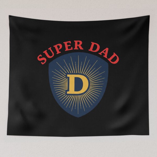 Item preview, Super Dad Shield – Father’s Day Gift designed and sold by RehanInkDesigns.