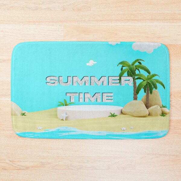 Item preview, Tropical Summer Time Beach Vibes Illustration designed and sold by Breaking Shop.