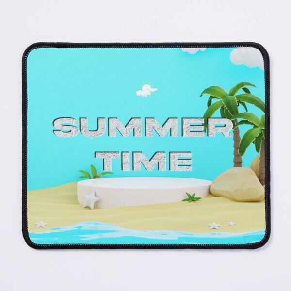 Item preview, Tropical Summer Time Beach Vibes Illustration designed and sold by Breaking Shop.