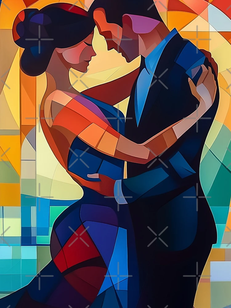 Thumbnail 4 of 4, iPhone Case, Abstract Couple Dancing designed and sold by Rtymer.