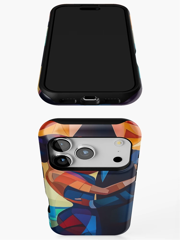 Thumbnail 3 of 4, iPhone Case, Abstract Couple Dancing designed and sold by Rtymer.