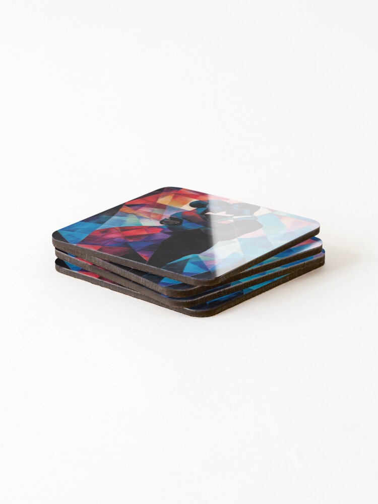 Thumbnail 4 of 5, Coasters (Set of 4), Abstract Couple Dancing designed and sold by Rtymer.