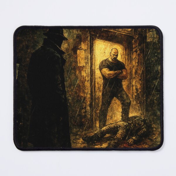 Item preview, The Bouncer – Watchmen-Inspired Urban Noir Vigilante designed and sold by ResidualInk.