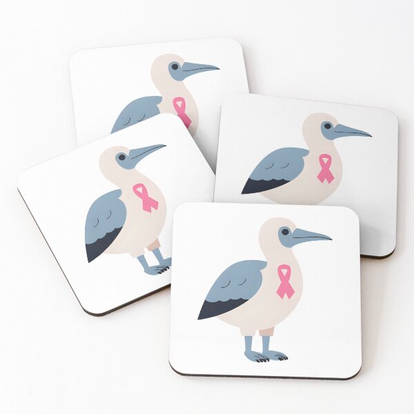 Item preview, Blue Footed Booby Breast Cancer Awareness designed and sold by bnosovitsky.