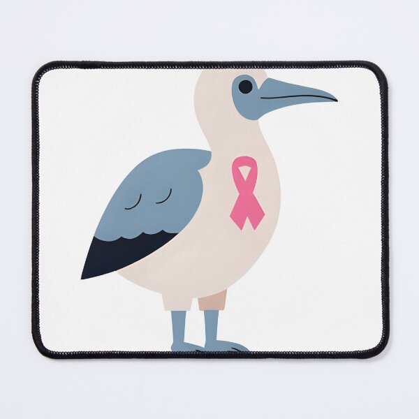 Item preview, Blue Footed Booby Breast Cancer Awareness designed and sold by bnosovitsky.