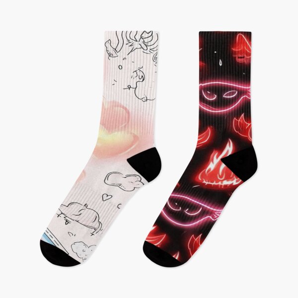 Item preview, Love Wins & Inferno Pop – Heart vs Heat Doodle Sticker Design Falcon-Frequency Drop-Amalgramation spirit of might designed and sold by Imaginarium of Chaos falcon88 .