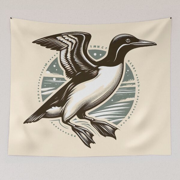Item preview, Thick-billed Murre 3 designed and sold by theAVIARY7.