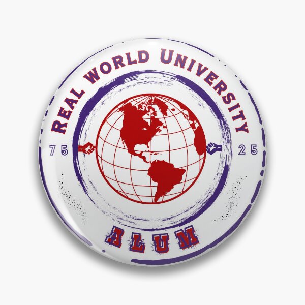 Item preview, Alum of Real World University designed and sold by Sonic Embassy: Vibes.
