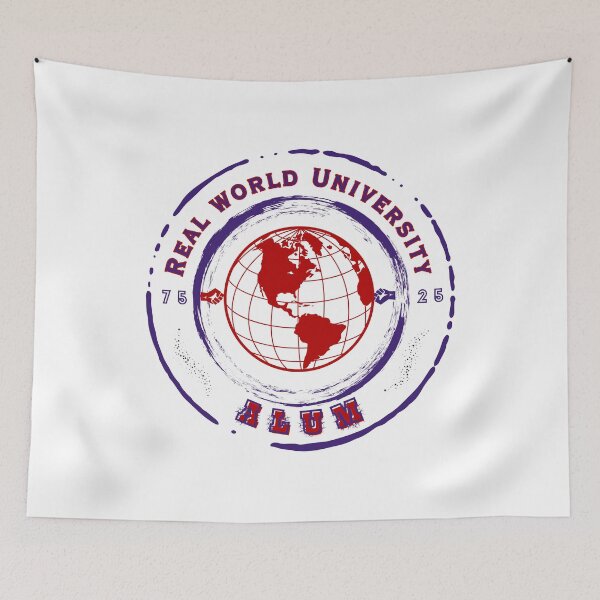 Item preview, Alum of Real World University designed and sold by Sonic Embassy: Vibes.