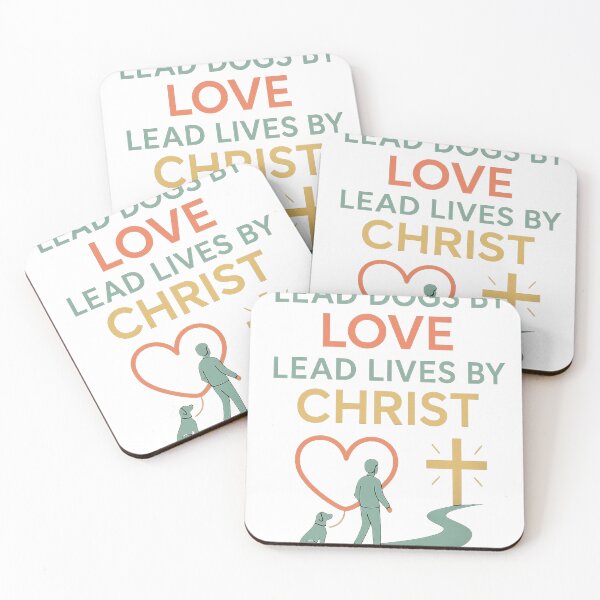 Item preview, Lead Dogs by Love, Lead Lives by Christ | Christian Dog Trainer T‑Shirt Gift designed and sold by 123artistickay.