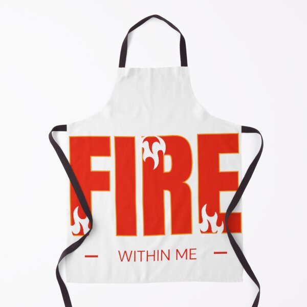 Item preview, Fire Within Me – Bold Motivational Graphic designed and sold by AlienTechs.