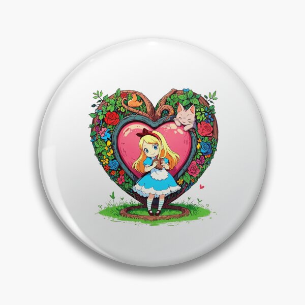 Item preview, Alice in wonderland Fairytale Heart designed and sold by Digiheart.