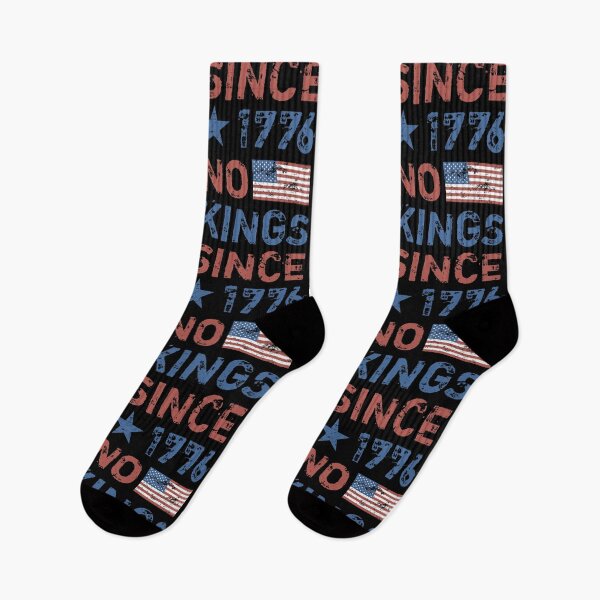 Item preview, Anti-Trump No Kings Since 1776 designed and sold by thepixelgarden.