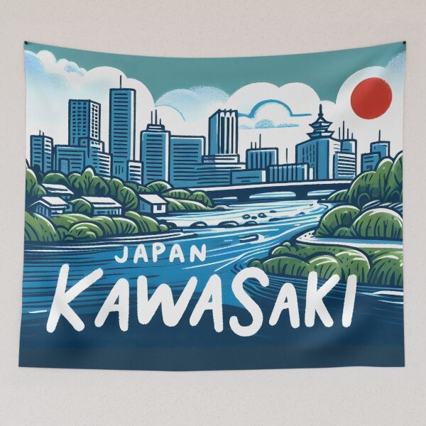 Item preview, Kawasaki Japan  designed and sold by PaintMeWorld.