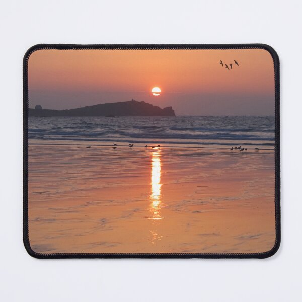 Item preview, Tolcarne Beach Sunset Birds designed and sold by Alisonchambers2.