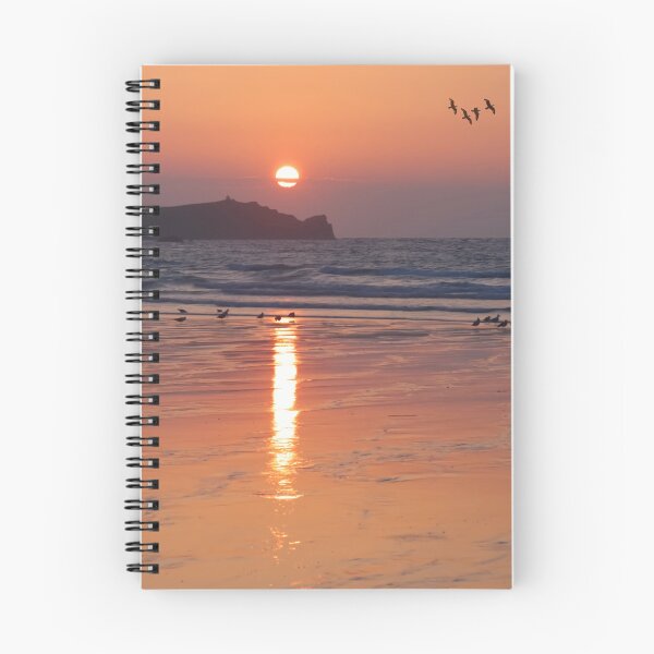Item preview, Tolcarne Beach Sunset Birds designed and sold by Alisonchambers2.