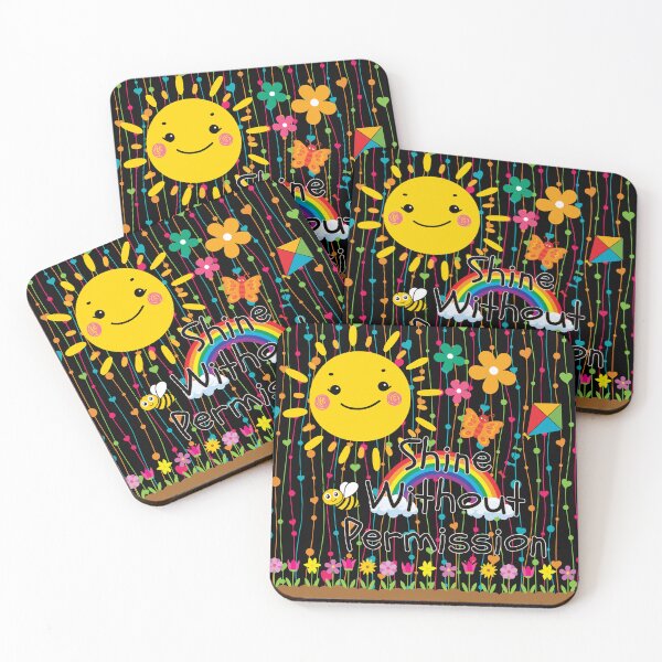 Item preview, Shine Without Permission designed and sold by HappyHavenStu.