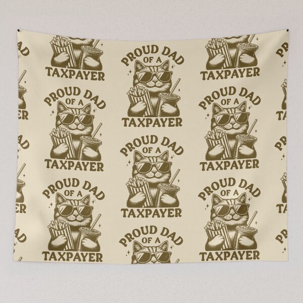 Item preview, Proud Dad Of A Taxpayer Dad Tax Humor designed and sold by KLArtzStore.