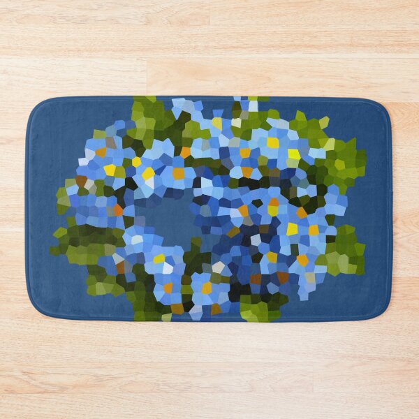 Item preview, Forget-me-nots crystal pixels. designed and sold by moths-minor.