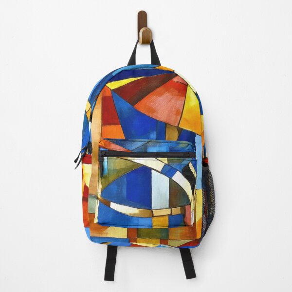 Item preview, A vibrant cubist-style painting depicting two dancers designed and sold by VividPlush.