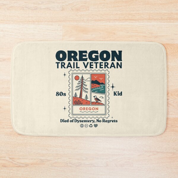 Item preview, Oregon trail veteran, died of dysentery, no regrets designed and sold by Peerless-Prime.