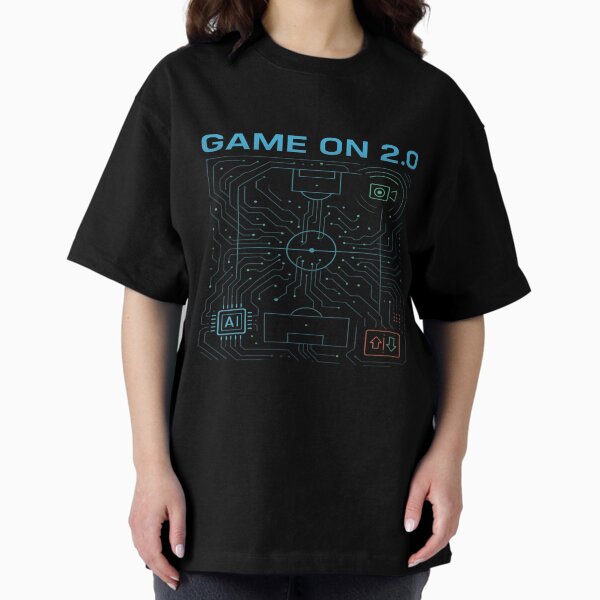 Item preview, Future of Football – Game On 2.0 Circuit Tee designed and sold by Just-BeCreative.