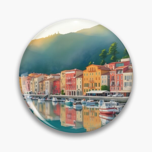 Item preview, Porto Ercole: Golden Hour on Monte Argentario Coast designed and sold by LSVart.