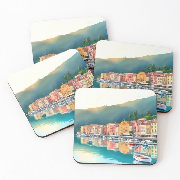 Item preview, Porto Ercole: Golden Hour on Monte Argentario Coast designed and sold by LSVart.