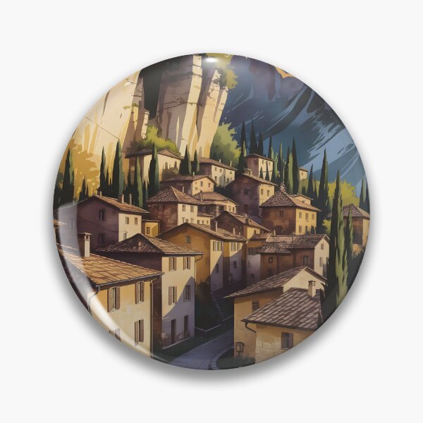 Item preview, Castelmezzano: Late Summer Golden Afternoon Glow designed and sold by LSVart.